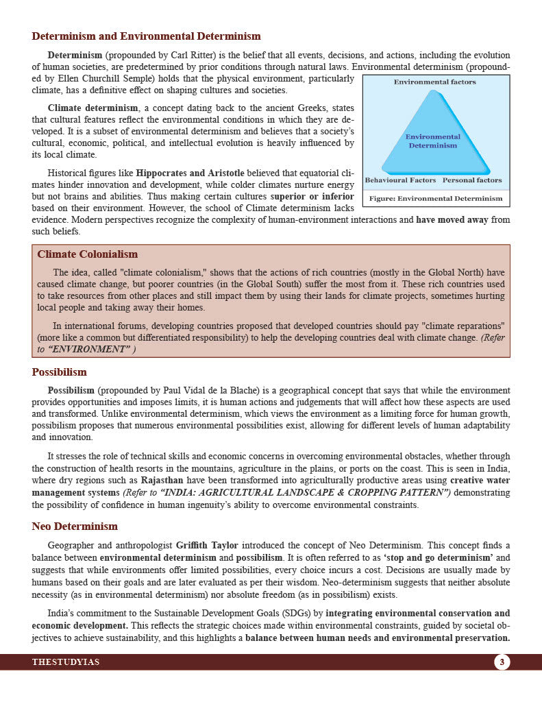 Human Geography (English) Advance Foundation Book