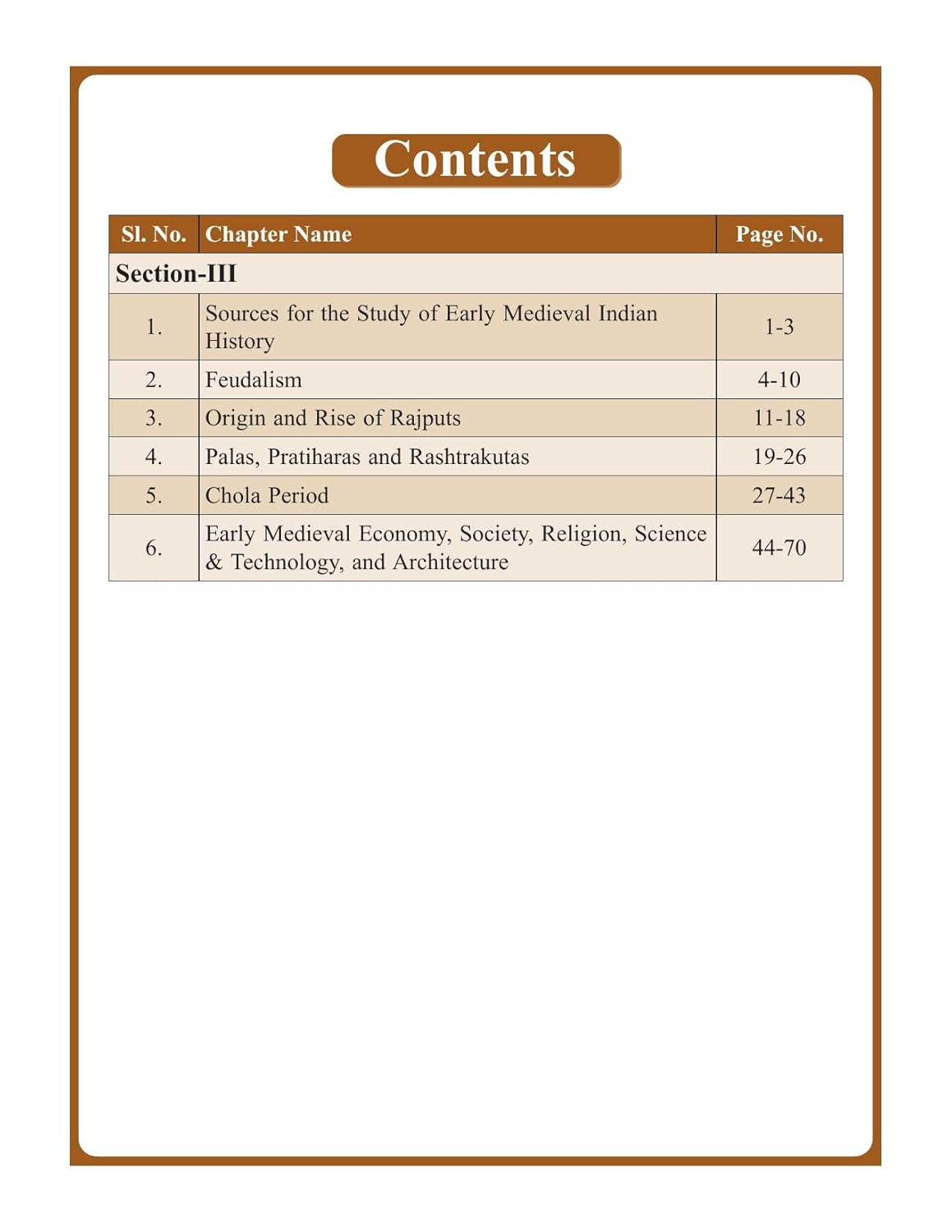 Early Medieval (English) Optional Book