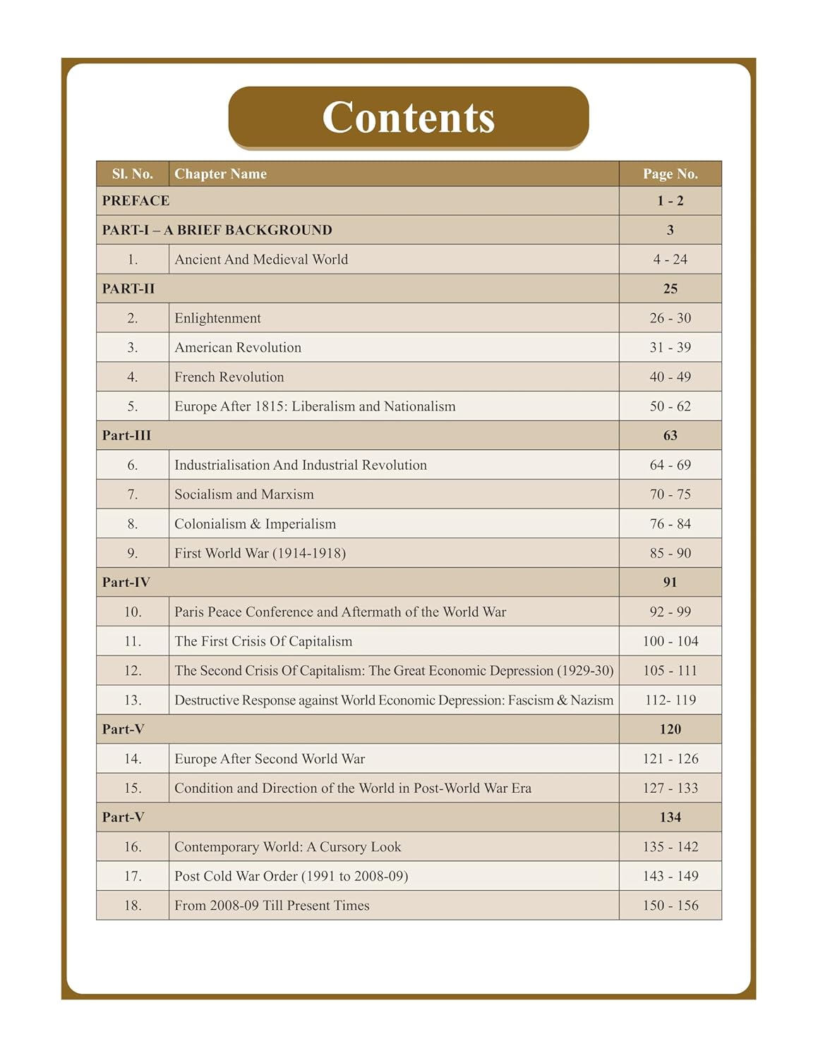 World History Book (English) Advance Foundation