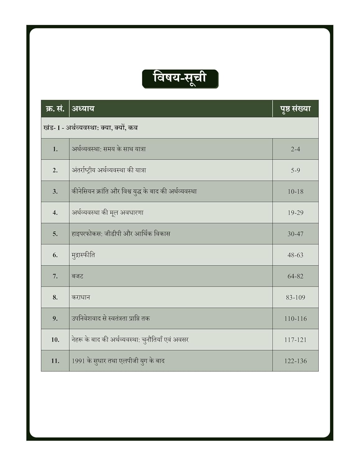 Journey of The Economy Book (Hindi) Advance Foundation
