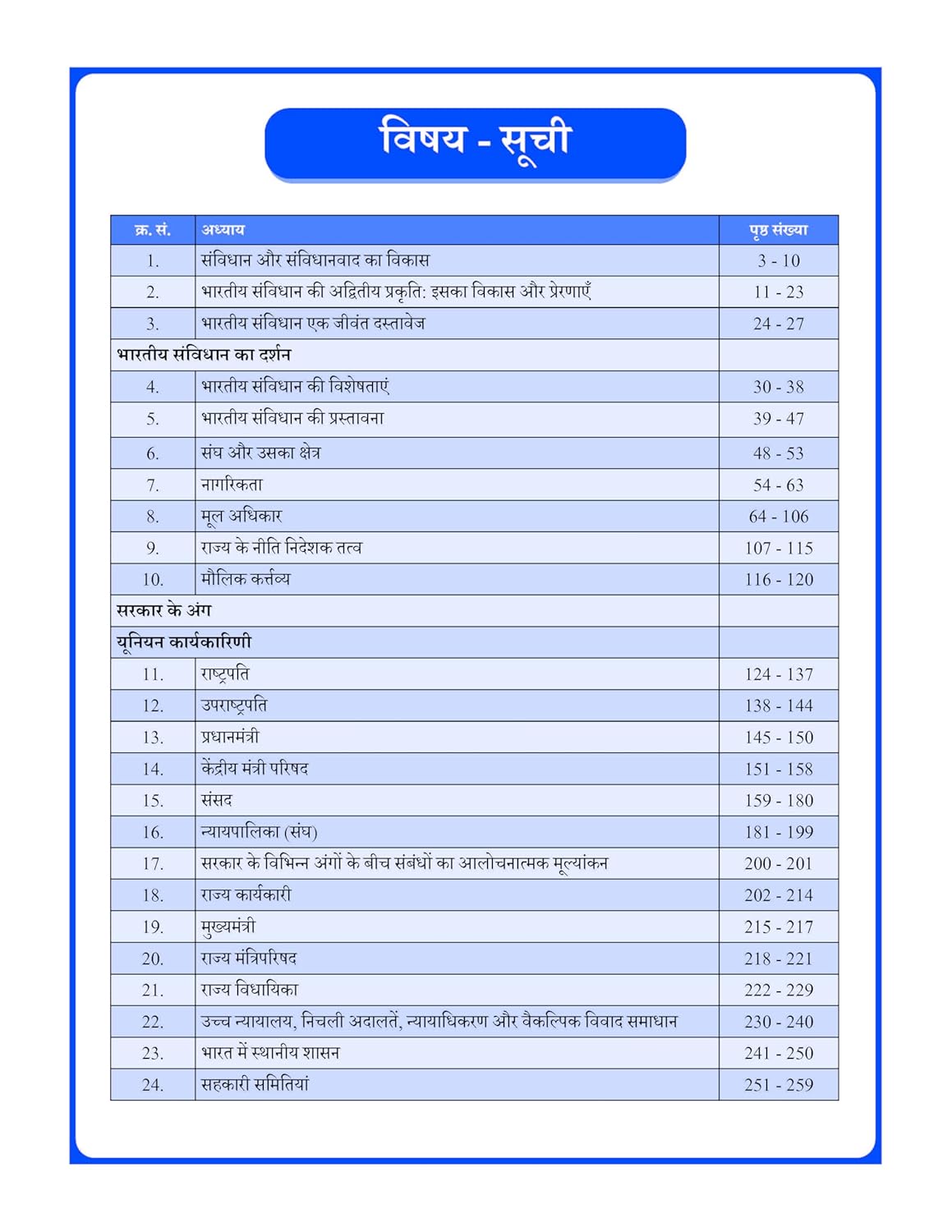 Indian Polity And Constitution Book (Hindi) Advance Foundation