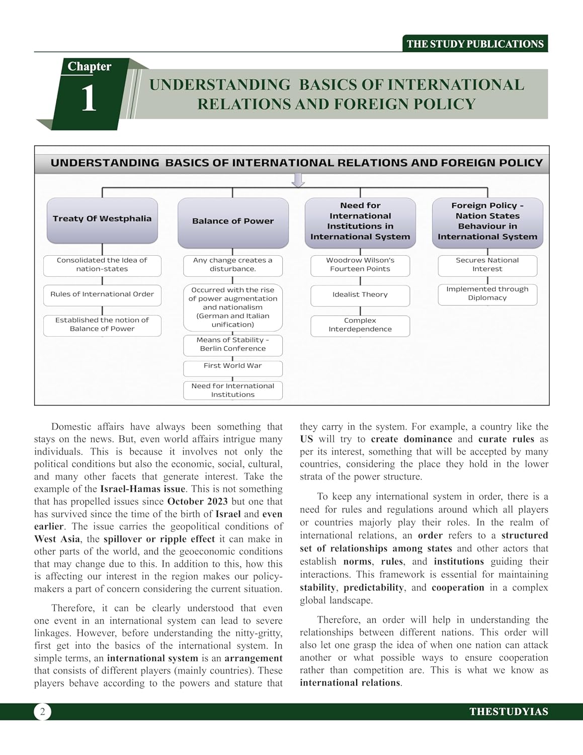 International Relations Book (English) Advance Foundation