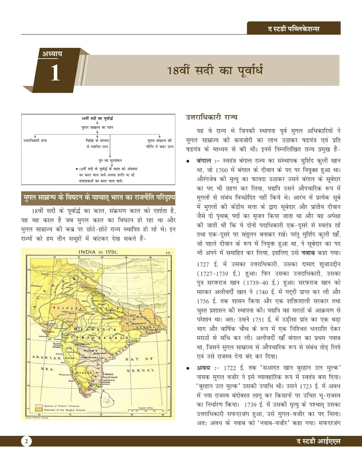 Modern History Book (Hindi) Advance Foundation