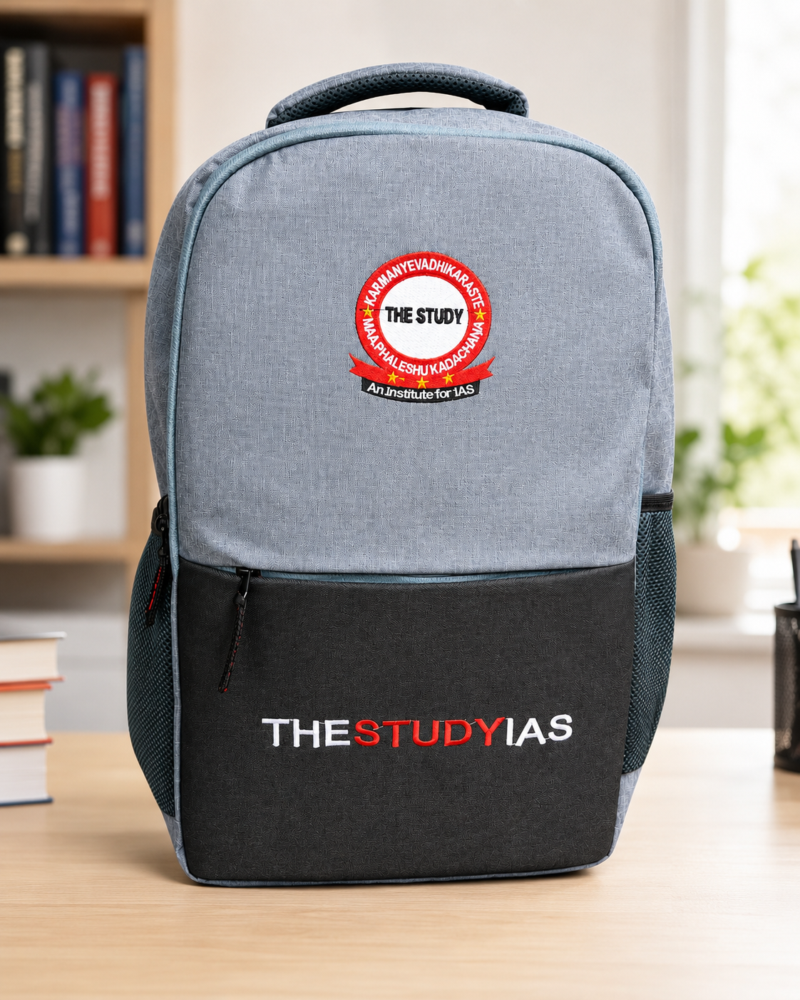 Campus Pro Grey-Black Backpack | Designed for Coaching, School & College Backpack