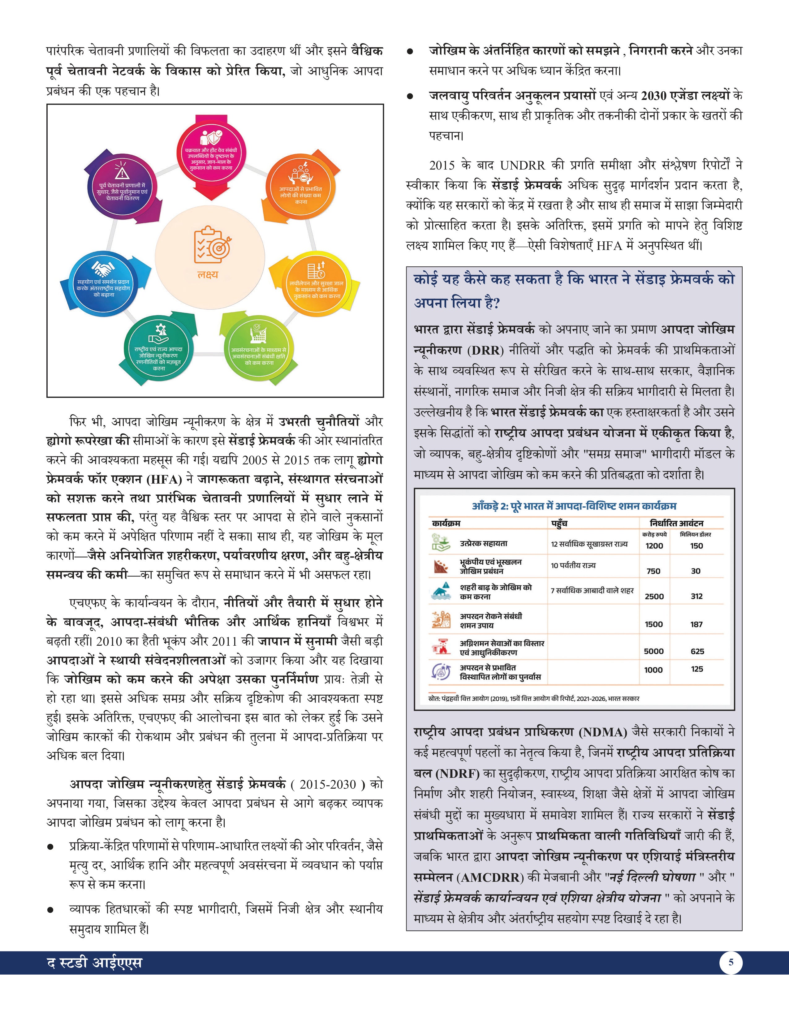 Disaster Management Book (Hindi) Advance Foundation