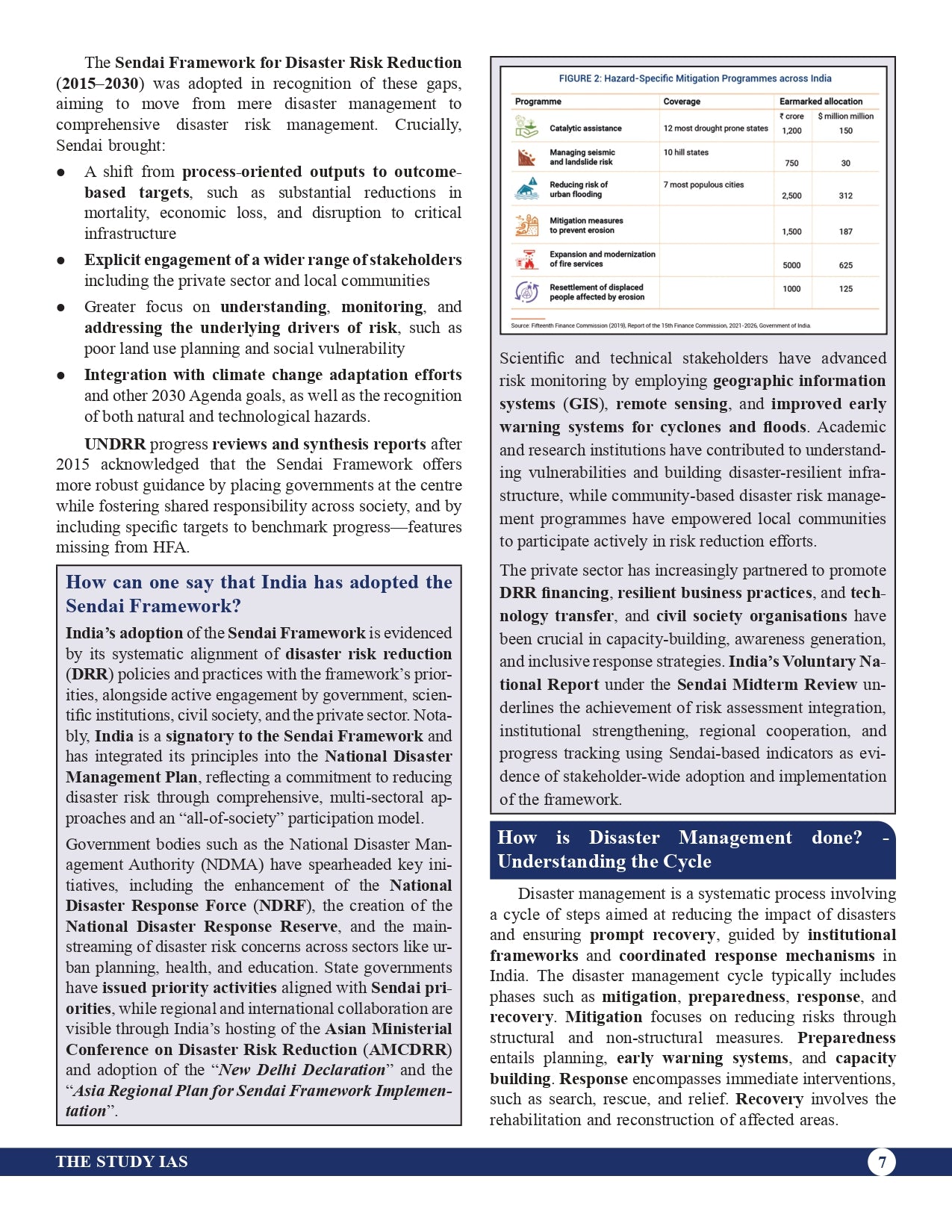 Disaster Management Book (English) Advance Foundation