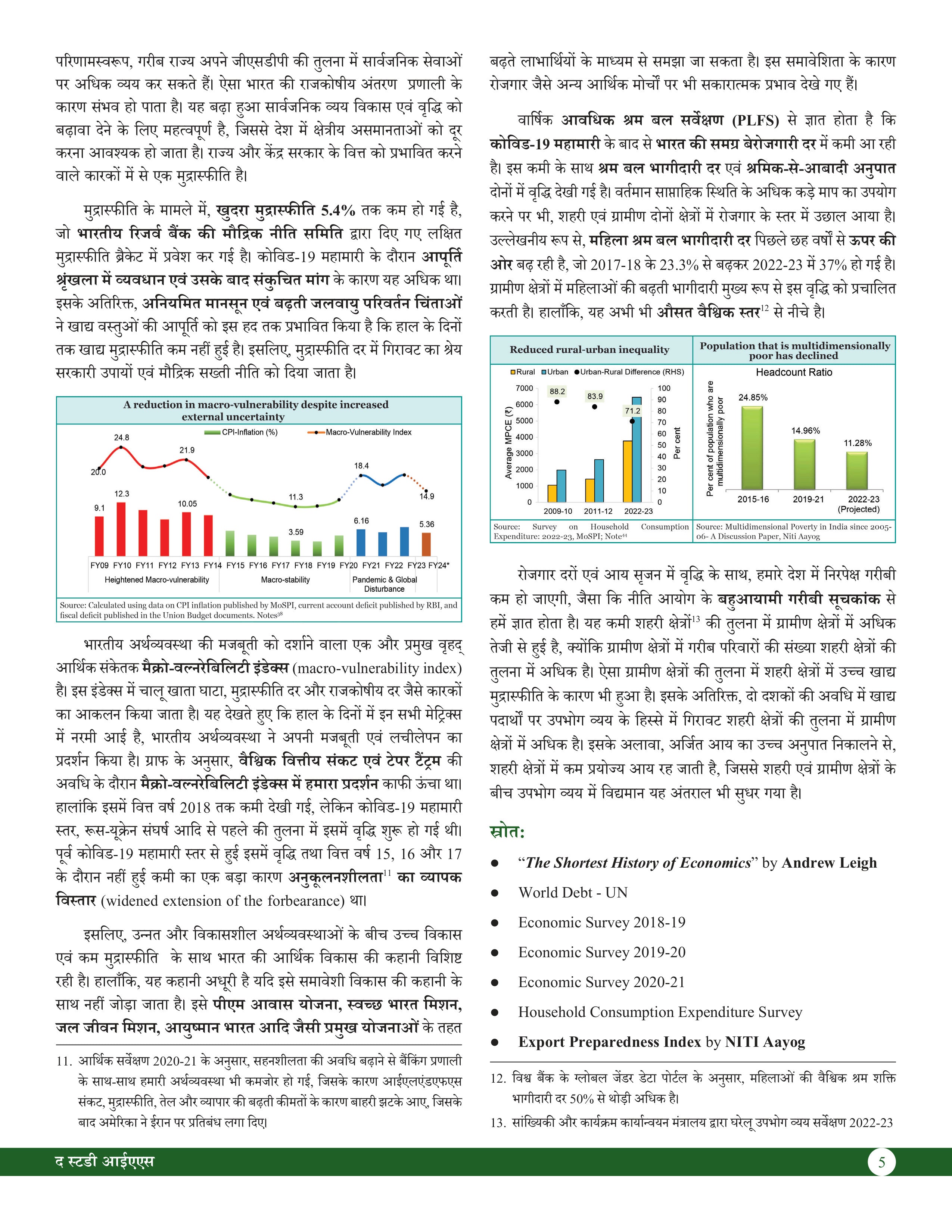 Economic Survey Hindi Book (2023–24)