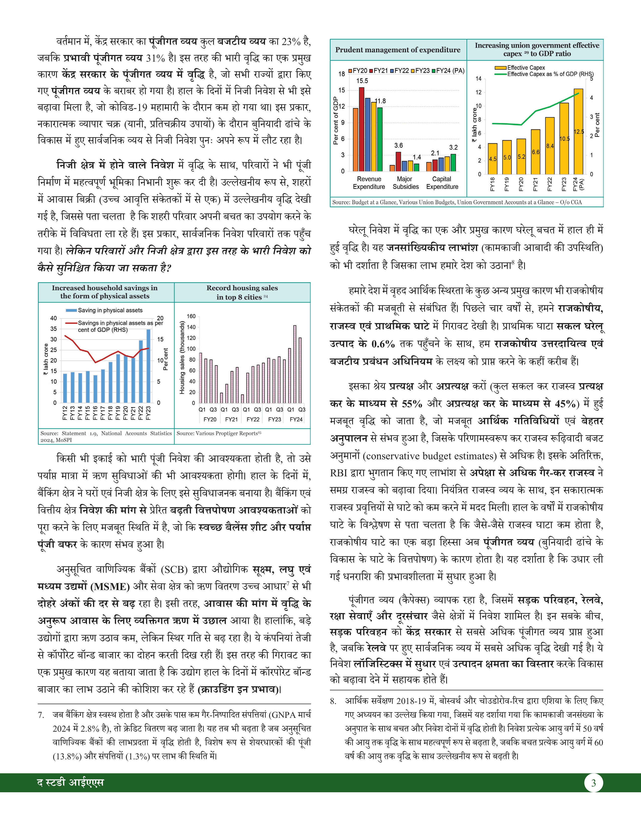 Economic Survey Hindi Book (2023–24)