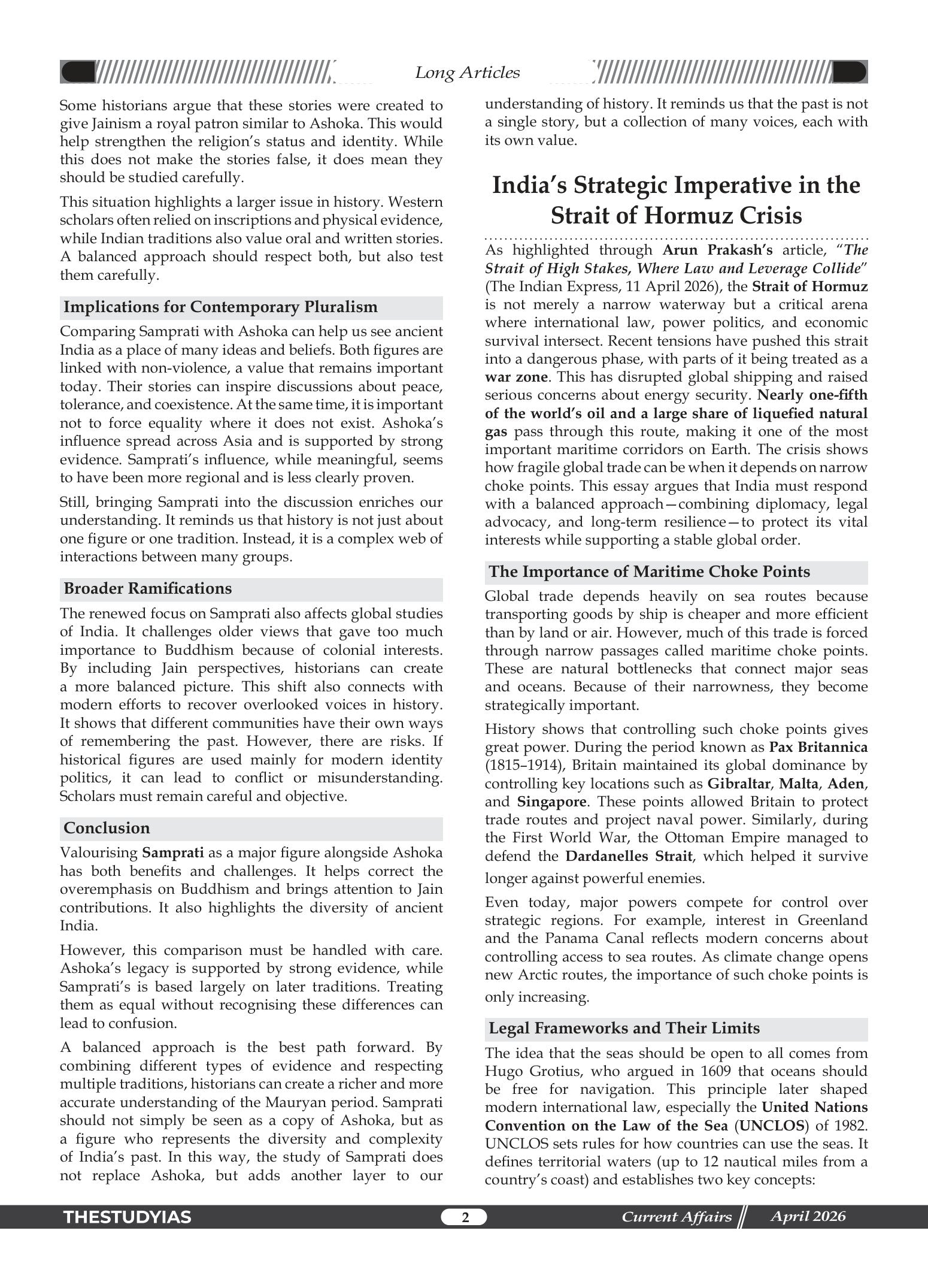 April 2026 Monthly Magazine (English)