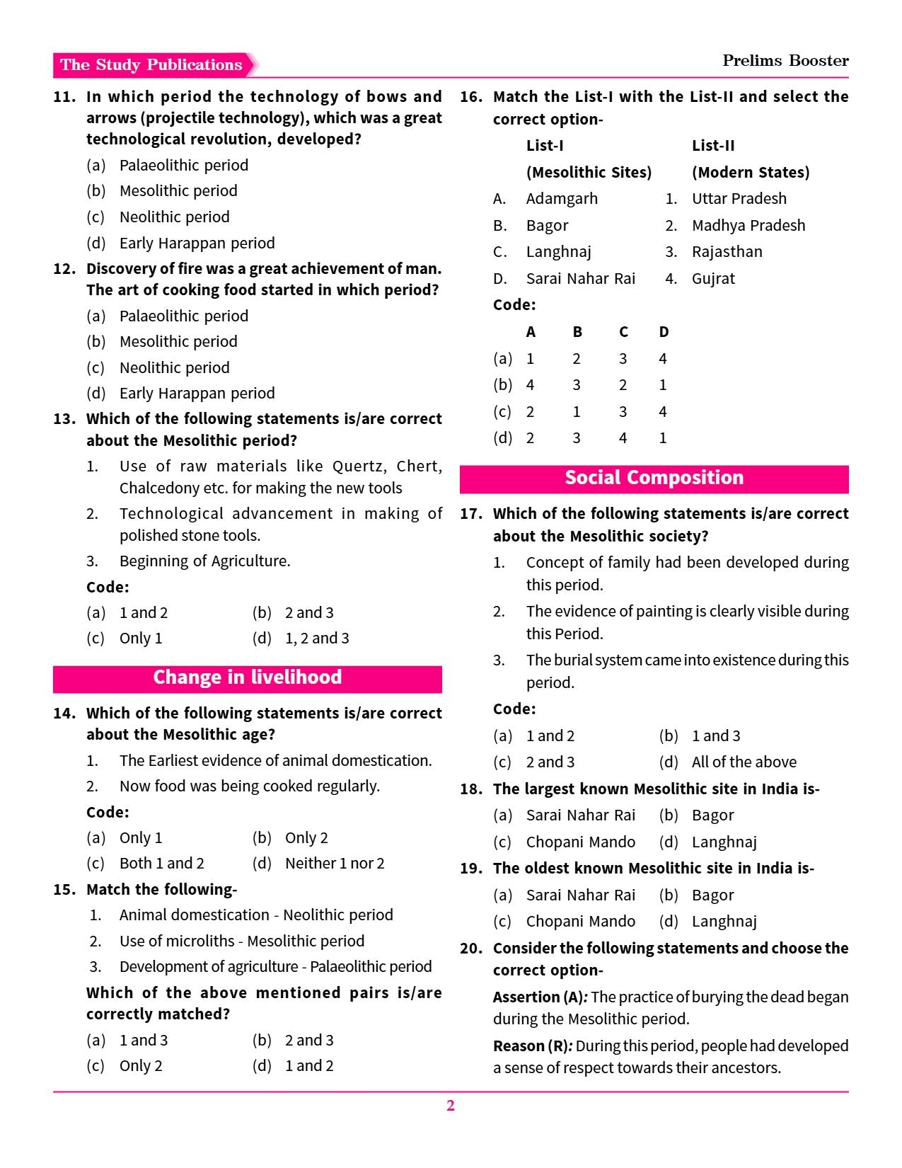 Prelims Booster (English) Book