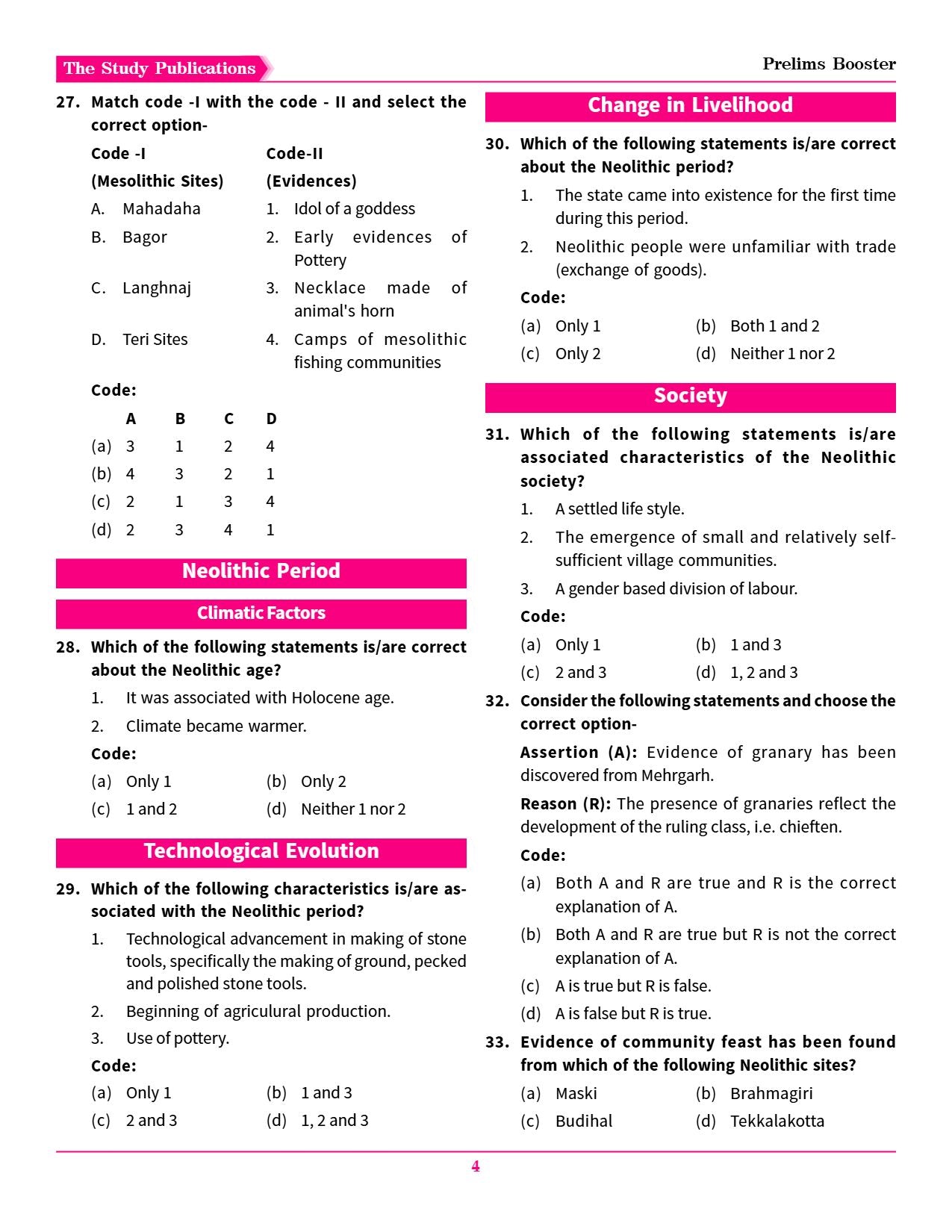 Prelims Booster (English) Book