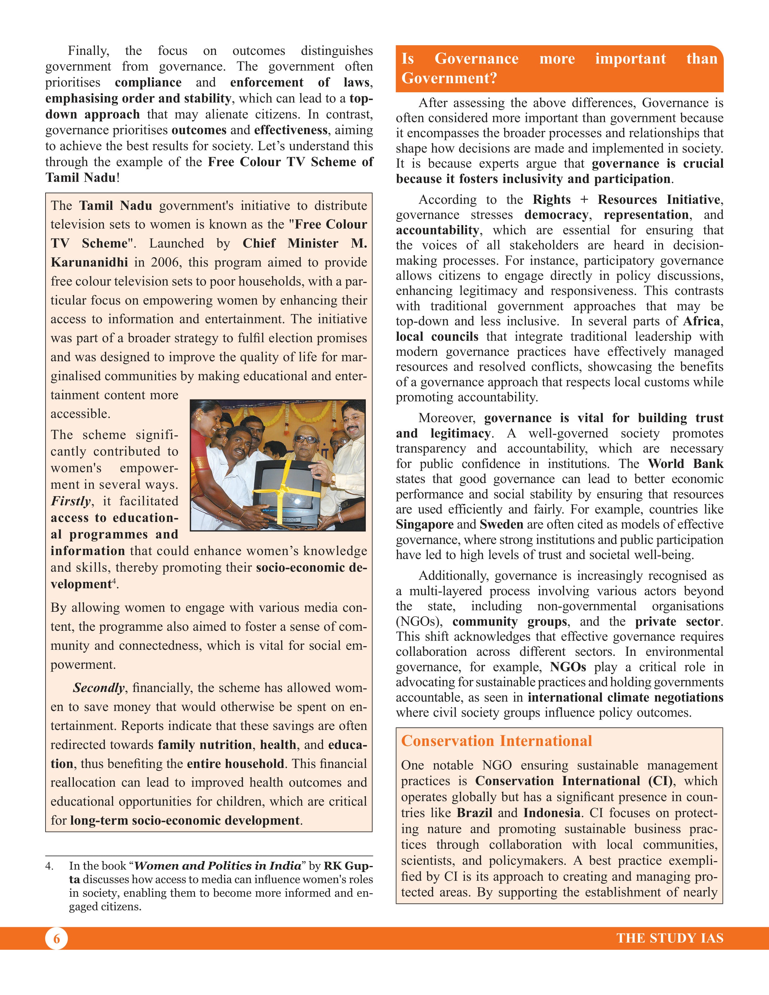 Good Governance & Social Justice (English) Book Advance Foundation