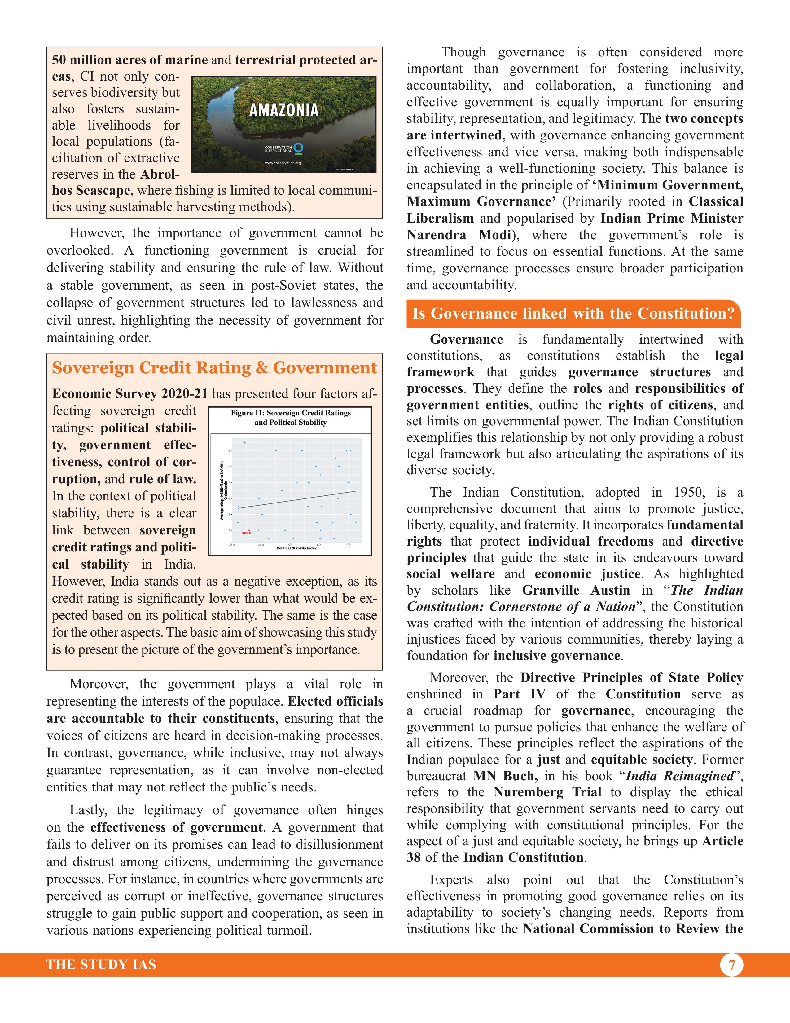 Good Governance & Social Justice (English) Book Advance Foundation