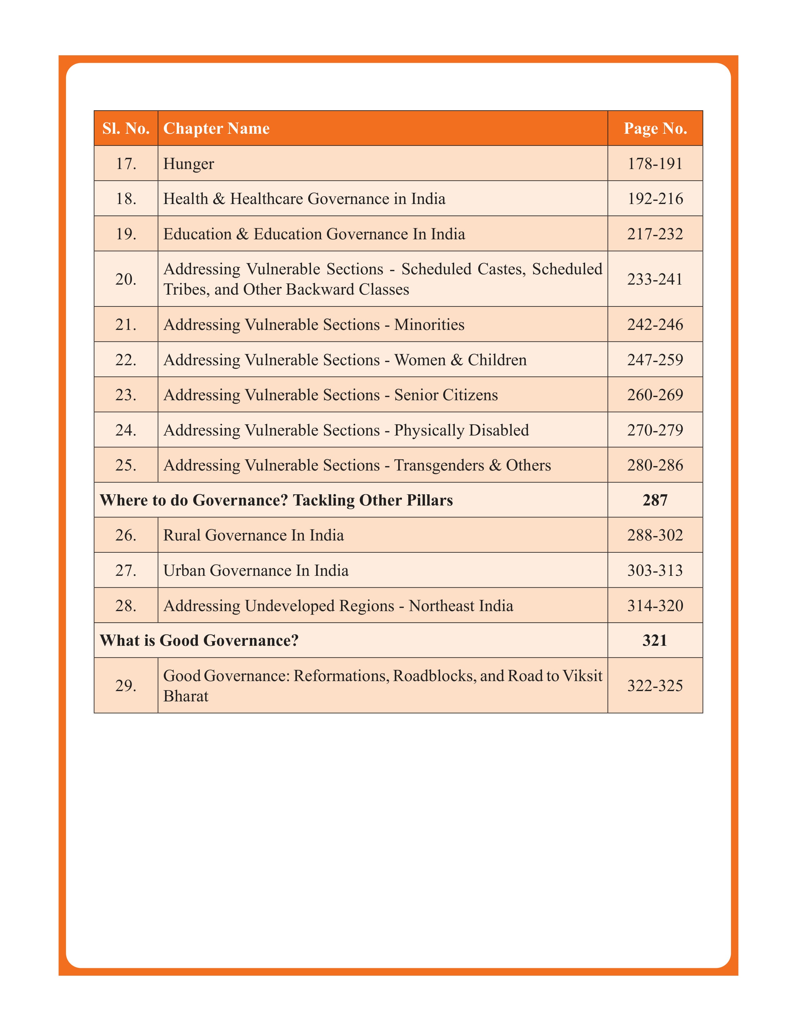 Good Governance & Social Justice (English) Book Advance Foundation