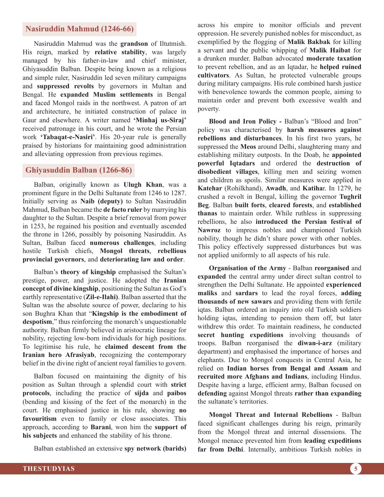 Medieval Indian History (English) Advance Foundation Book