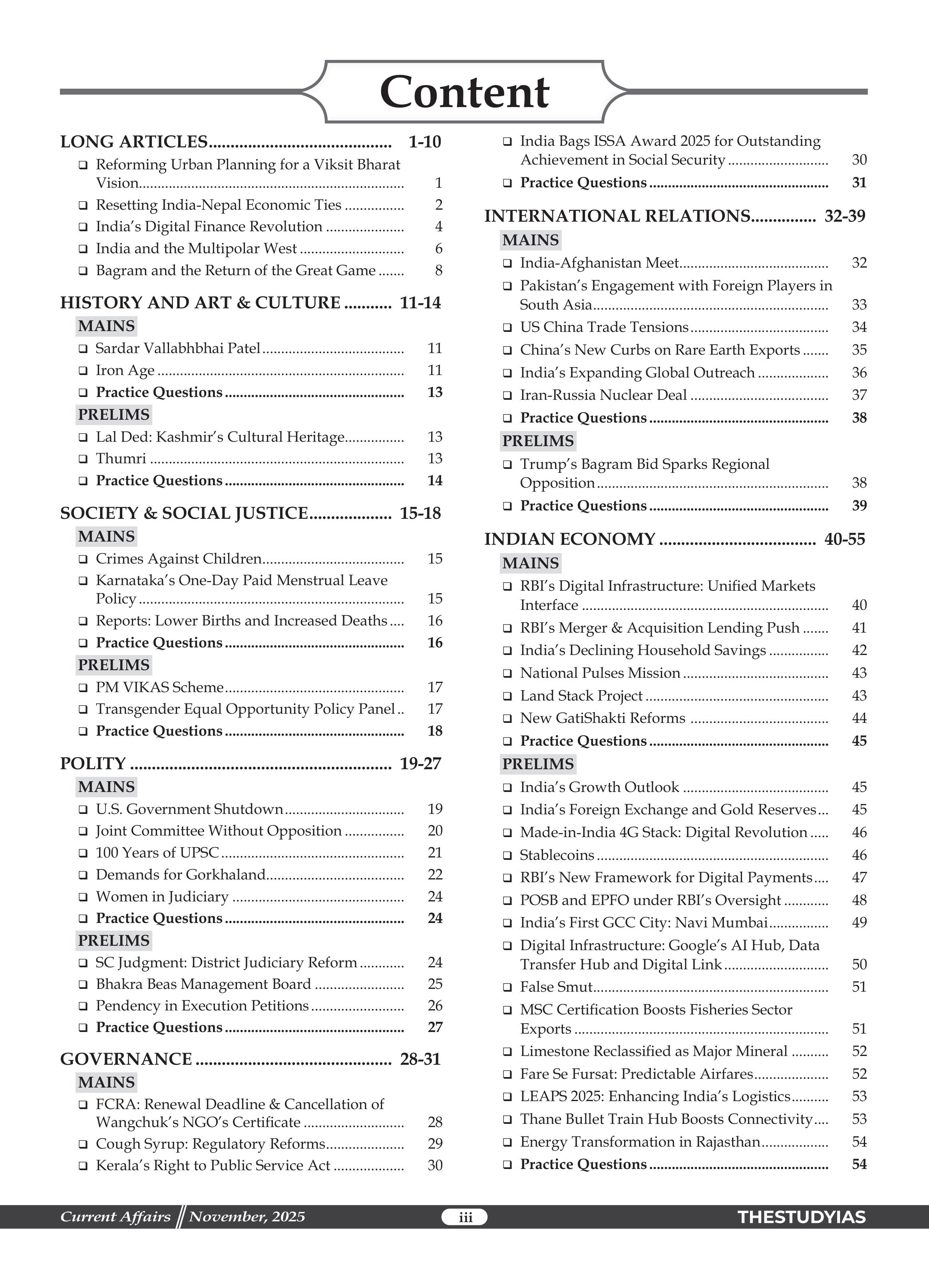 November 2025 Monthly Magazine (English)