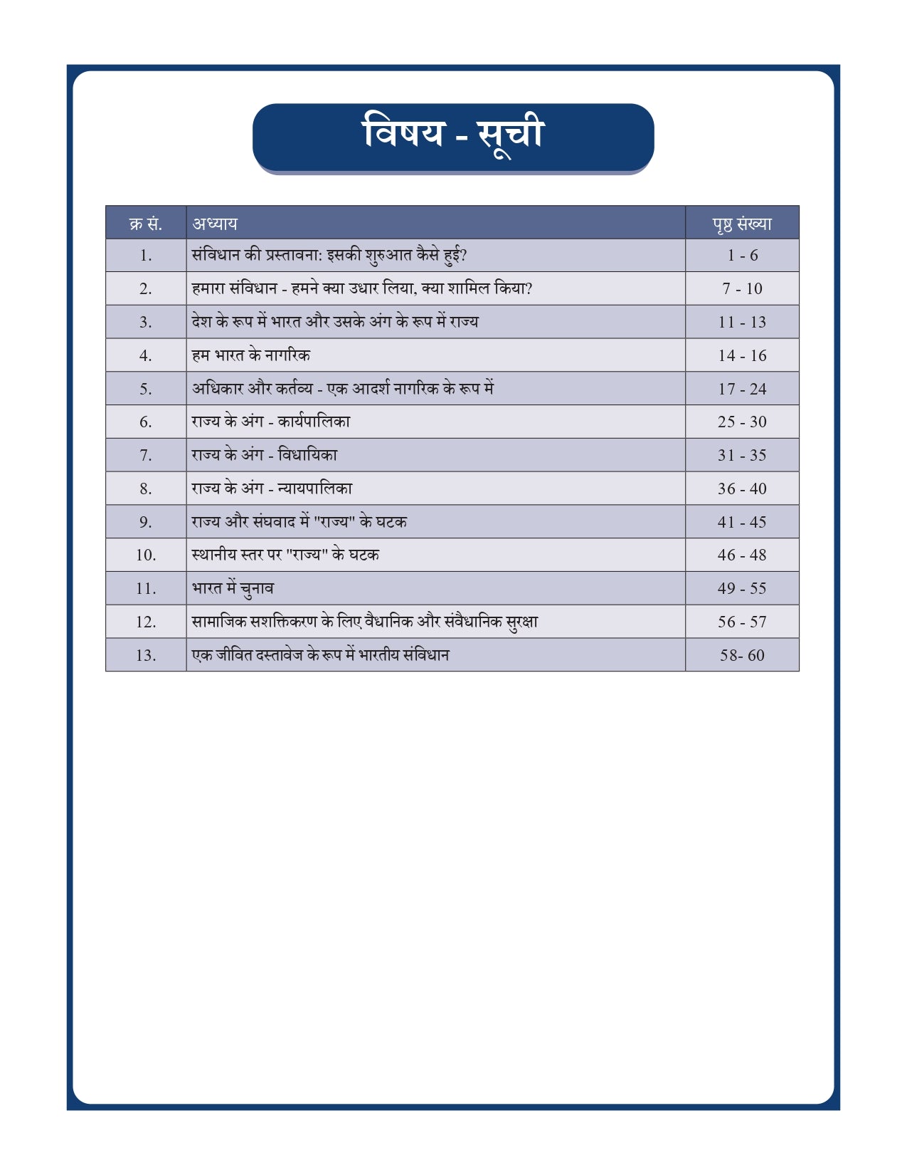 Indian Polity (Hindi) Basic Foundation Book